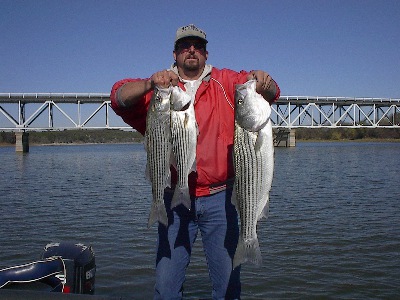 Brazos near Kimball Bend Stripers!