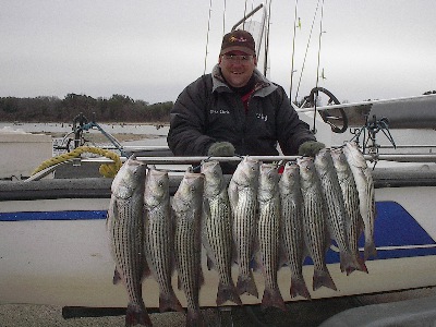 Granbury near Tin Top Winter Fish!