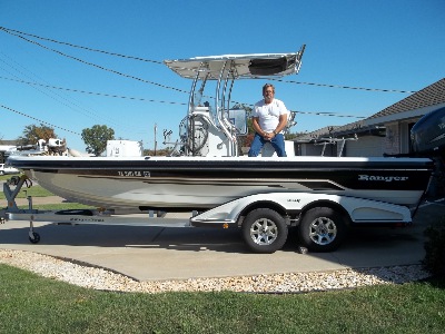 Fat Boy in the boat :)
